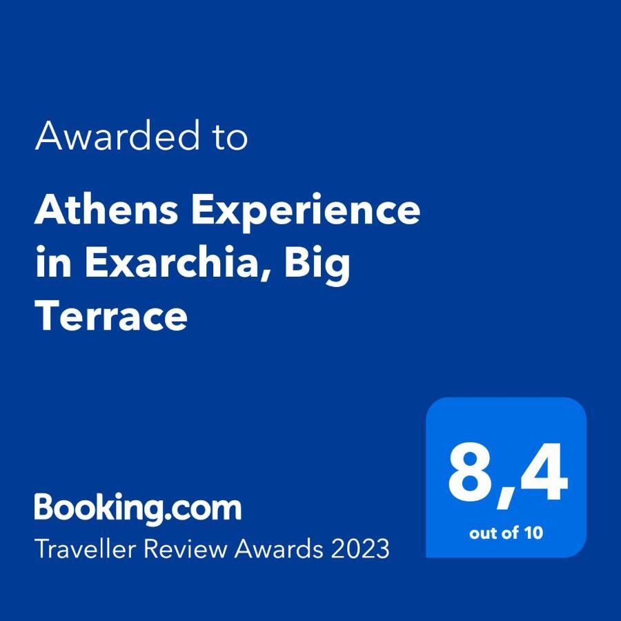 Athens Experience In Exarchia, Big Terrace Exterior photo